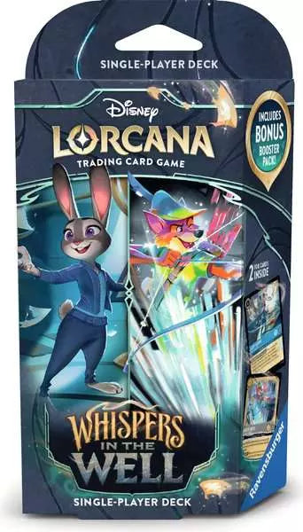 Lorcana Whispers in the Well - Starter Deck (Sapphire & Steel)