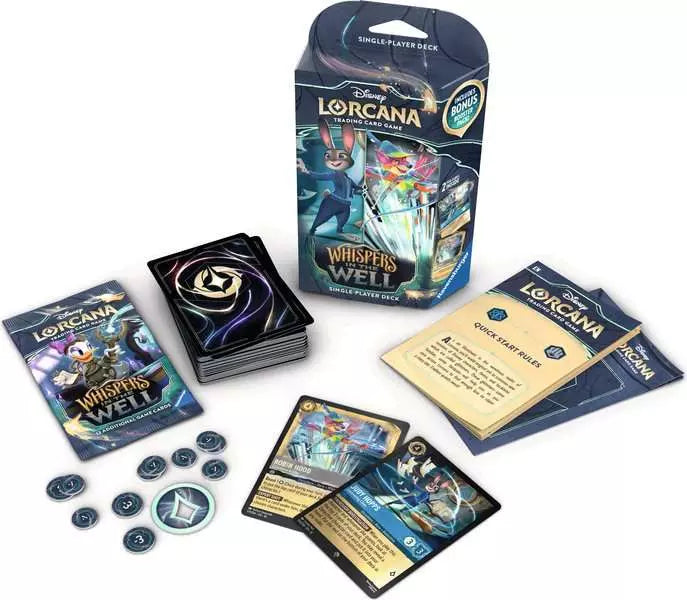 Lorcana Whispers in the Well - Starter Deck (Sapphire & Steel)