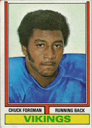 Topps Football 1974 Base Card 113 Chuck Foreman