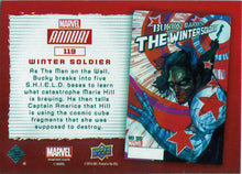 Marvel Annual 2016 Short Print Chase Card 119 Winter Soldier