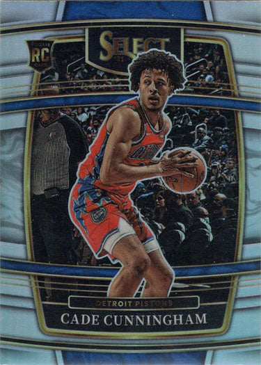 Panini Select Basketball 2021-22 Silver Prizm Parallel Base Card 11 Cade Cunningham
