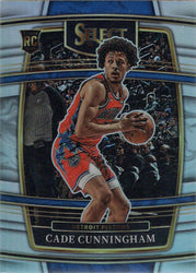 Panini Select Basketball 2021-22 Silver Prizm Parallel Base Card 11 Cade Cunningham