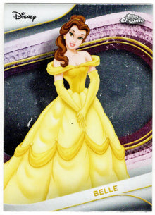 2025 Topps Chrome Disney Base Card 125 Belle