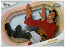 2025 Topps Chrome Disney Refractor Parallel Card 127 Gaston
