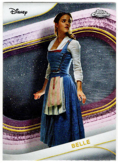 2025 Topps Chrome Disney Base Card 129 Belle
