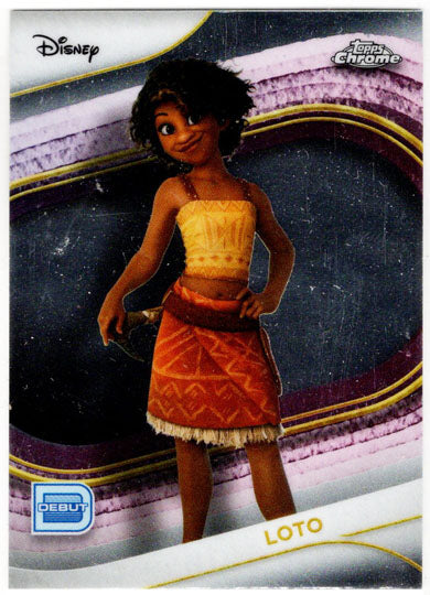 2025 Topps Chrome Disney Base Card 12 Loto