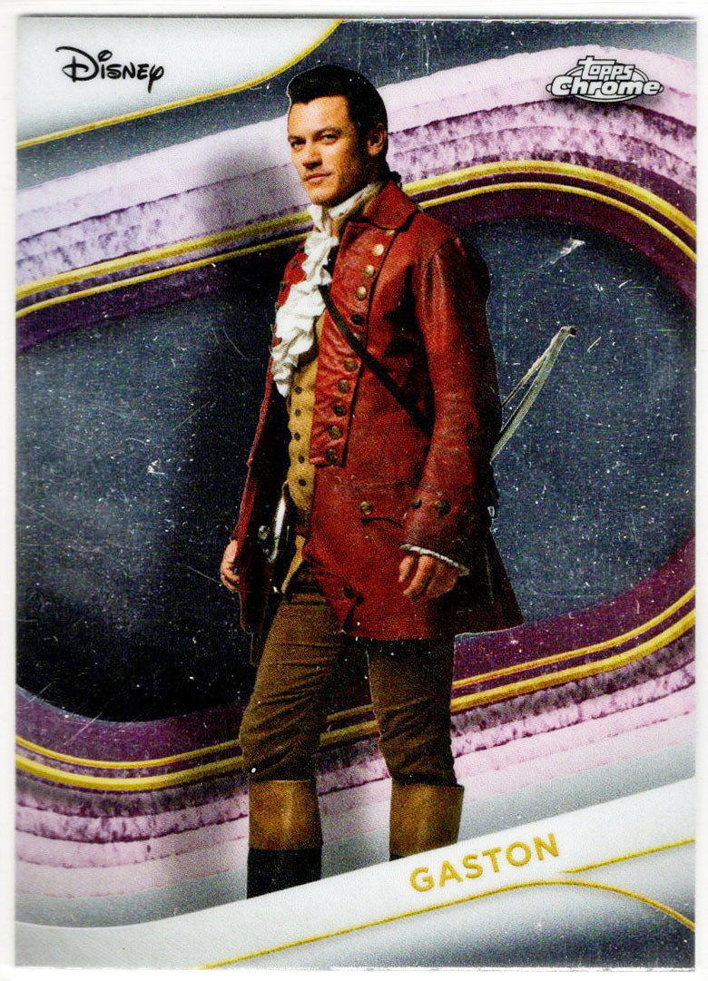 2025 Topps Chrome Disney Base Card 131 Gaston