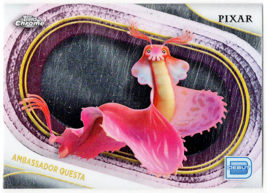 2025 Topps Chrome Disney Base Card 134 Ambassador Questa