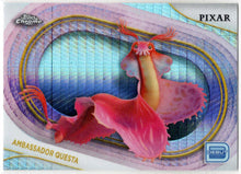 2025 Topps Chrome Disney Prism Parallel Card 134 Ambassador Questa