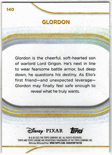 2025 Topps Chrome Disney Base Card 140 Glordon