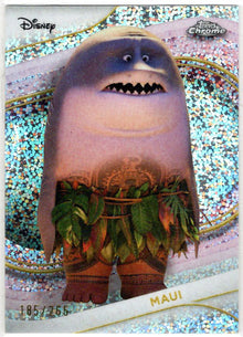 2025 Topps Chrome Disney Image Variation Speckle Refractor Card 15 Maui 185/265