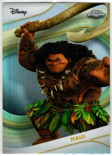 2025 Topps Chrome Disney Refractor Parallel Card 15 Maui
