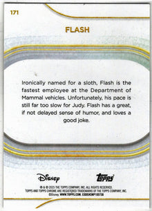 2025 Topps Chrome Disney Base Card 171 Flash