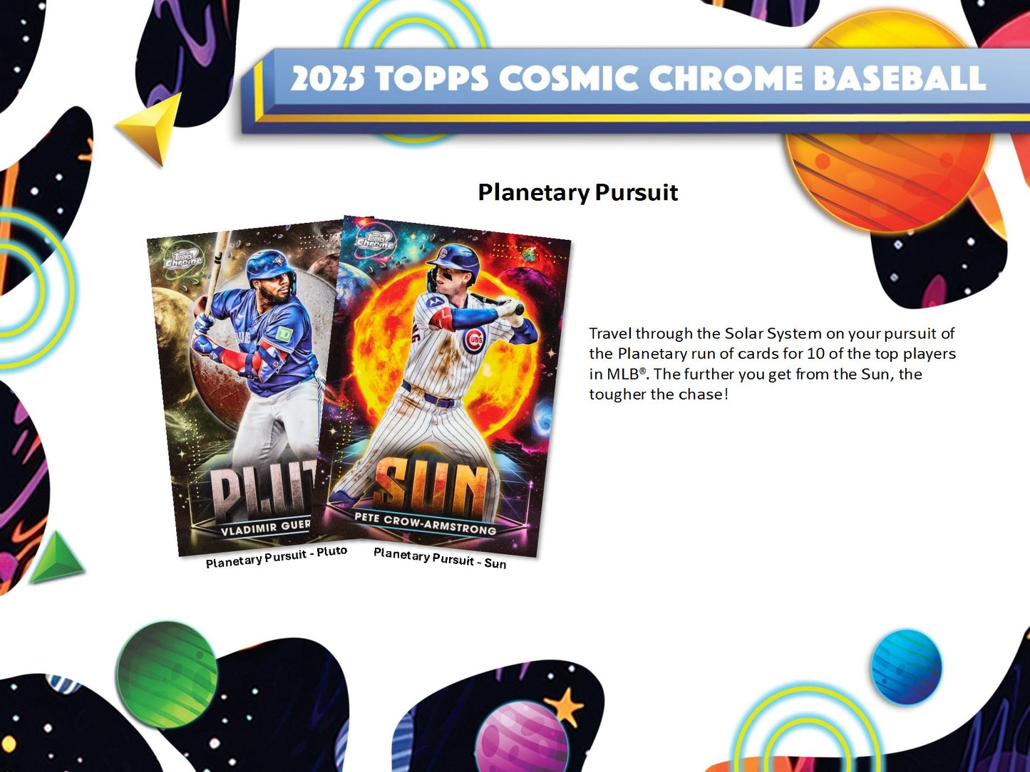 2025 Topps Cosmic Chrome Baseball Hobby Box