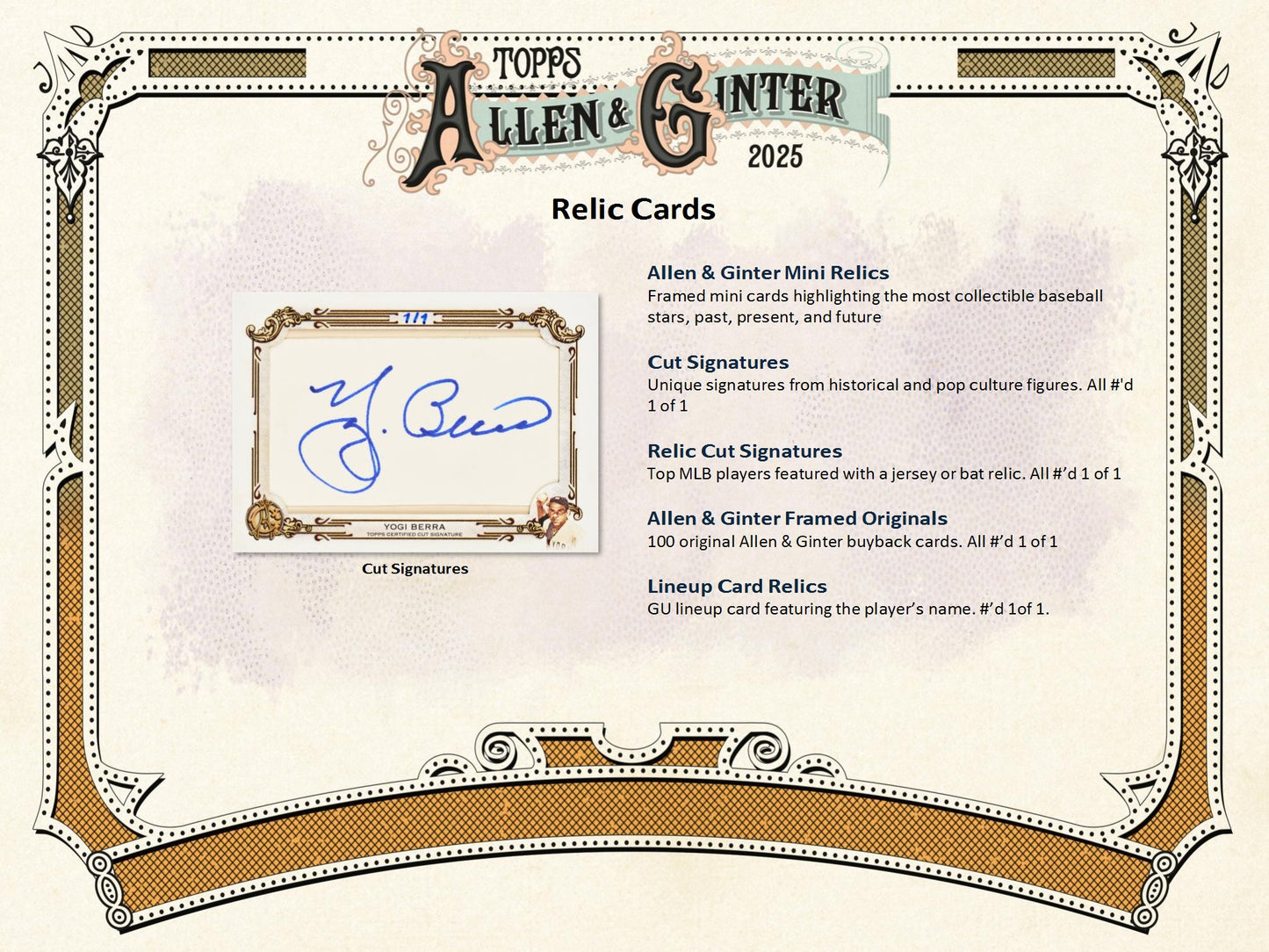 2025 Topps Allen & Ginter Baseball Hanger Fat Pack