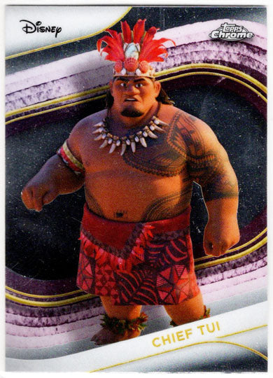 2025 Topps Chrome Disney Base Card 17 Chief Tui