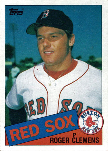 Topps Baseball 1985 Base Card 181 Roger Clemens