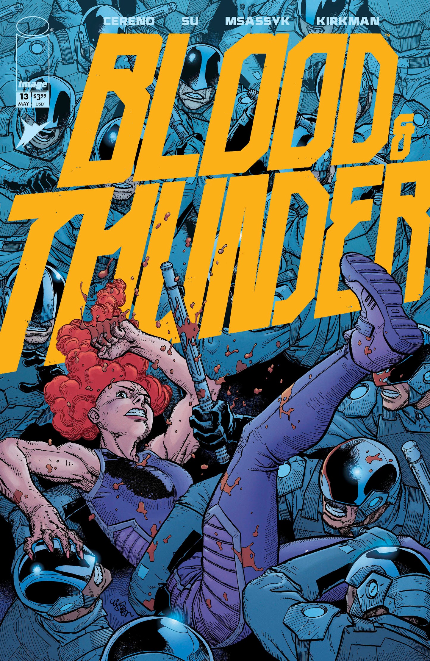 Blood & Thunder #13 Cover A Ej Su & Dee Cunniffe (Mature)