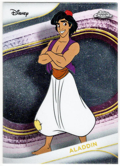 2025 Topps Chrome Disney Base Card 184 Aladdin