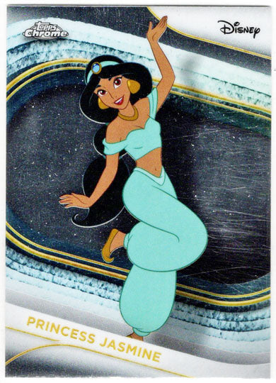 2025 Topps Chrome Disney Base Card 185 Princess Jasmine