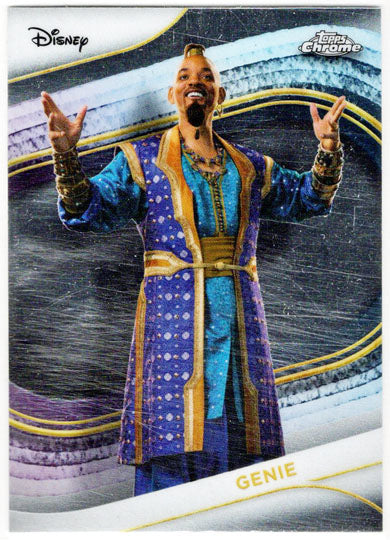 2025 Topps Chrome Disney Base Card 186 Genie