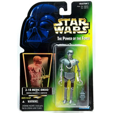 Star Wars POTF 2-1B Medical Droid Action Figure Green Card