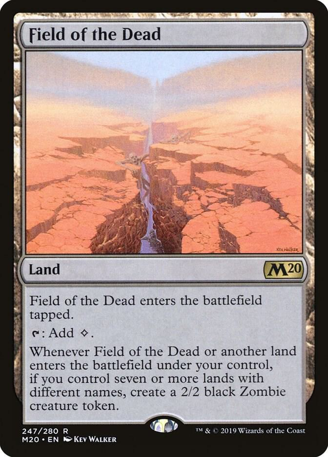 Field of the Dead [Core Set 2020] Near Mint