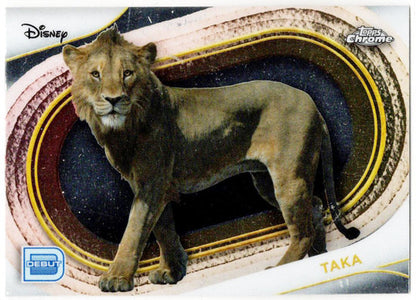 2025 Topps Chrome Disney Base Card 197 Taka