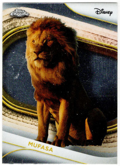 2025 Topps Chrome Disney Base Card 198 Mufasa
