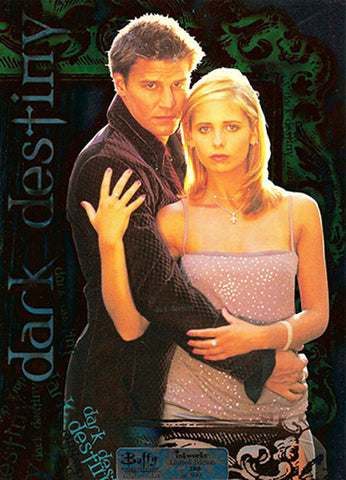 1999 Inkworks Buffy Season 2 Dark Destiny Uncut Mini-Press Sheet #62 of 999