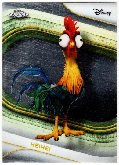 2025 Topps Chrome Disney Base Card 19 Heihei