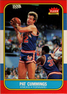1986-87 Fleer Basketball #19 Pat Cummings Base Rookie Card
