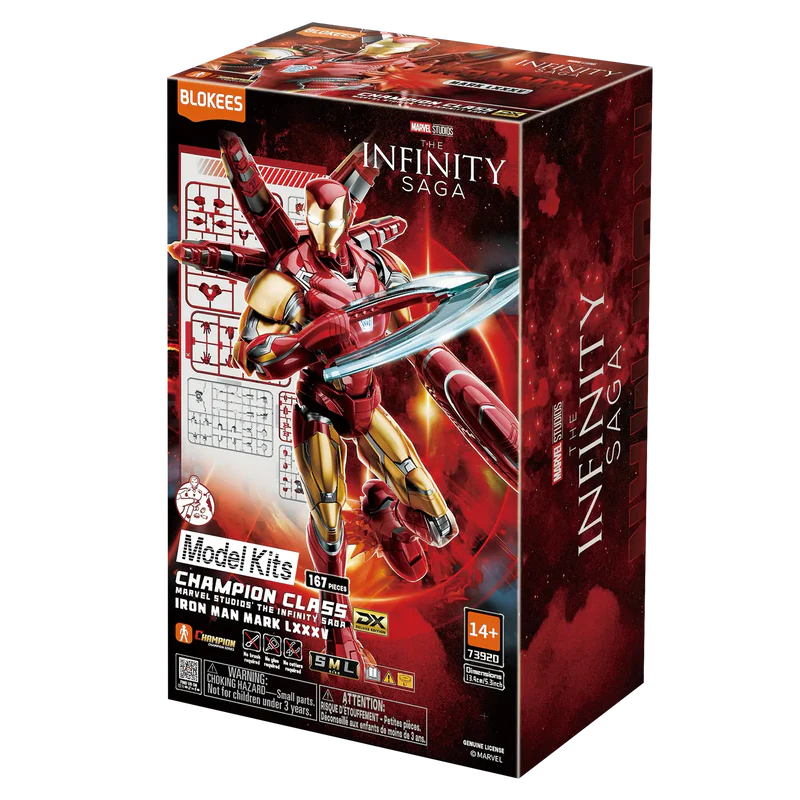 Blokees Marvel Champion Class Model Kit - Iron Man