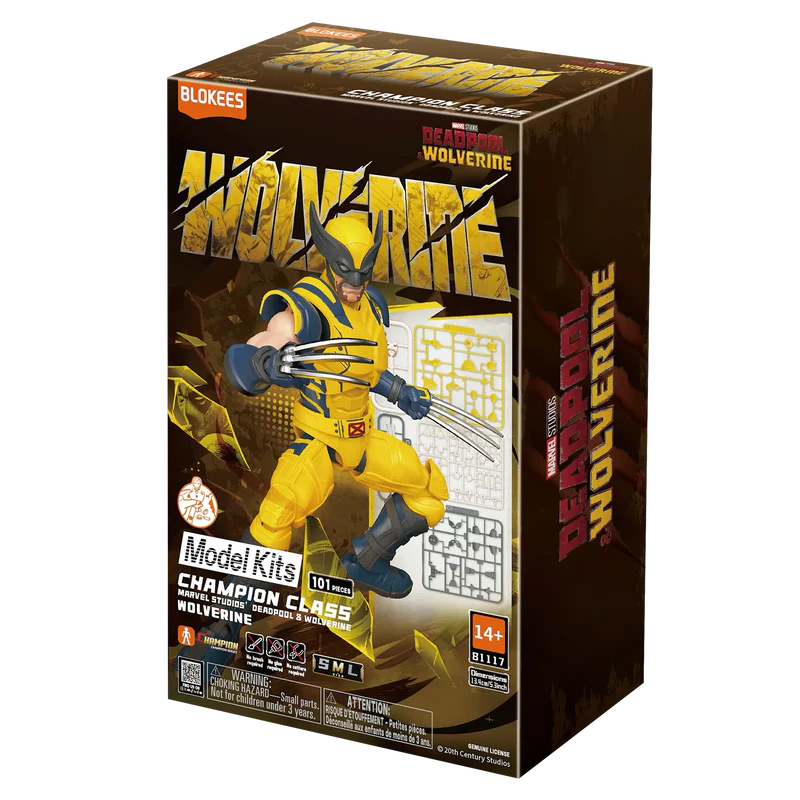 Blokees Marvel Champion Class Model Kit - Wolverine