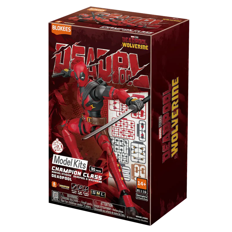 Blokees Marvel Champion Class Model Kit - Deadpool