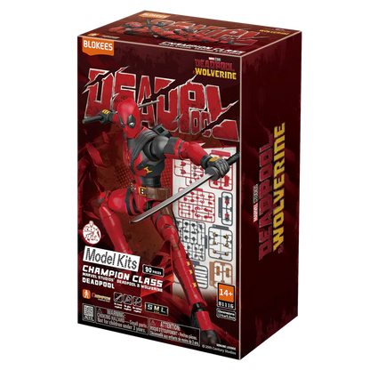 Blokees Marvel Champion Class Model Kit - Deadpool