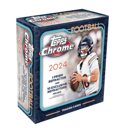 2024 Topps Chrome NFL Football Mega Box