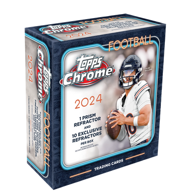 2024 Topps Chrome NFL Football Mega Box