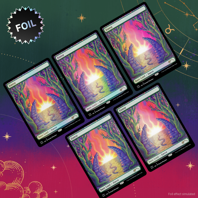 Secret Lair: Drop Series - The Astrology Lands (Taurus - Foil Edition)