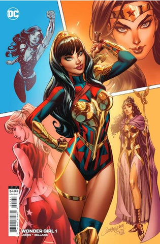 Wonder Girl #1 1 in 25 J Scott Campbell Card Stock Variant