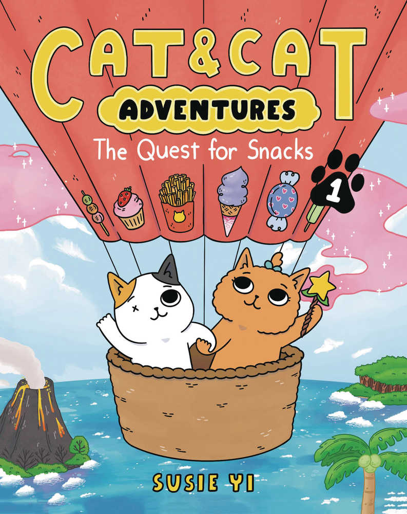 Cat & Cat Adventure Hardcover Graphic Novel Volume 01 Quest For Snacks