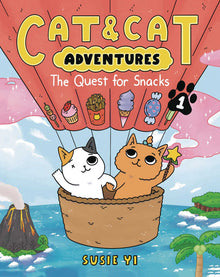 Cat & Cat Adventure Hardcover Graphic Novel Volume 01 Quest For Snacks