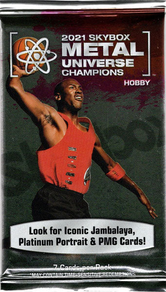 2021 Skybox Metal Universe Champions Hobby Pack