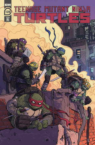 Teenage Mutant Ninja Turtles Ongoing #128 Cover C 10 Copy Variant Edition Whalen