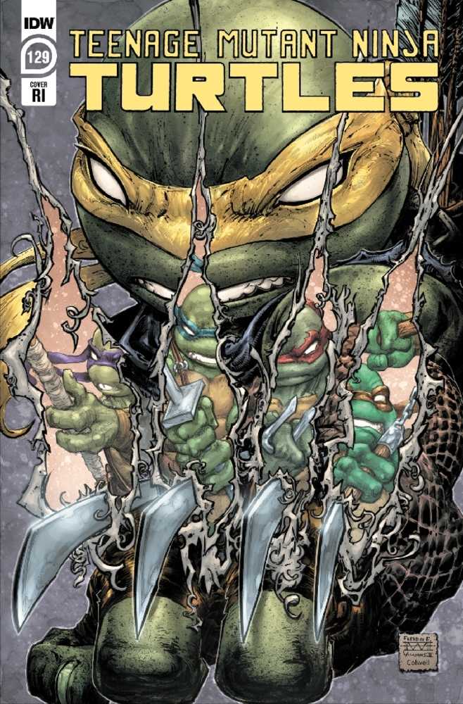 Teenage Mutant Ninja Turtles Ongoing #129 Cover C 10 Copy Variant Edition Williams