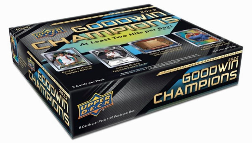 2022 Upper Deck Goodwin Champions Trading Card Box