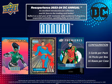 Upper Deck 2023-24 DC Annual Hobby Box