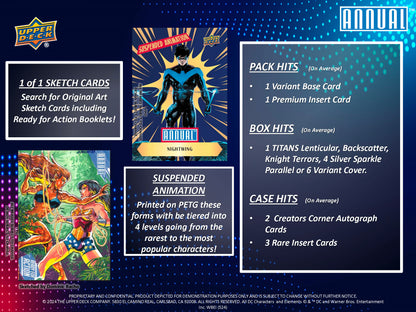 Upper Deck 2023-24 DC Annual Hobby Box