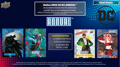 Upper Deck 2023-24 DC Annual Blaster Box