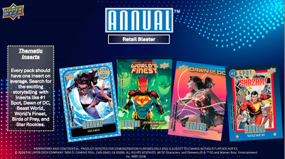 Upper Deck 2023-24 DC Annual Blaster Box
